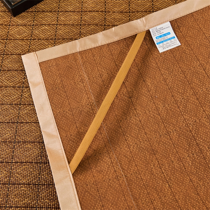 91家纺网 家纺一手货源 找家纺 瑶瑶家居床垫 2025新款艾草双面古藤席 艾草-罗马格