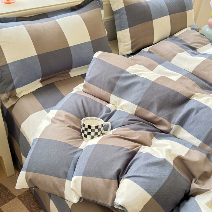 91家纺网 家纺一手货源 找家纺 佑佳家纺 2025年新款铂金棉芦荟棉学生三件套四件套 单被套 单枕套「支持定做各种尺寸」 威尼斯