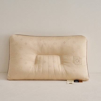 91家纺网 家纺一手货源 找家纺 （总）乐可2025春夏新款18K黄金天丝大豆枕枕头枕芯