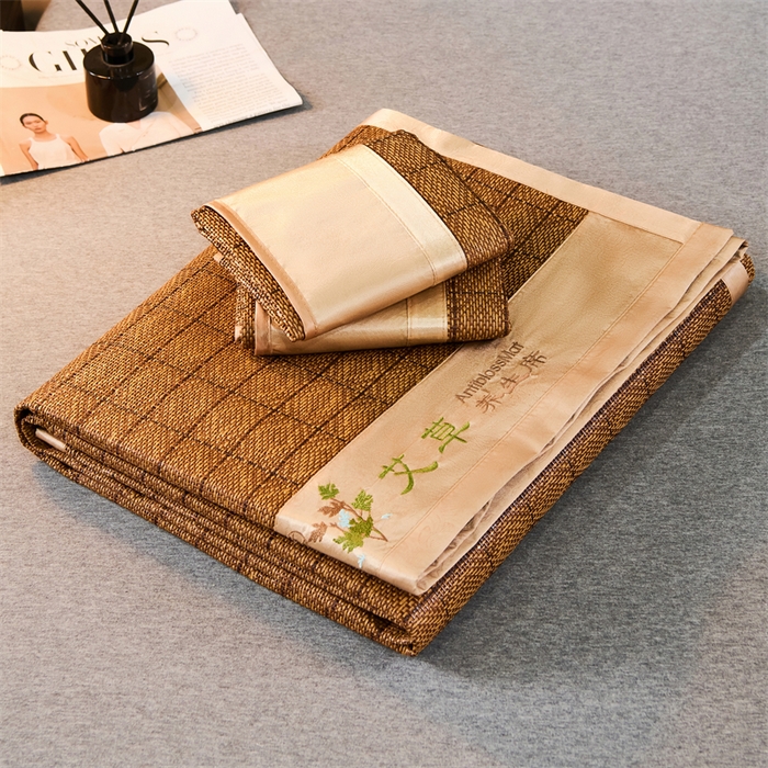 91家纺网 家纺一手货源 找家纺 （总）瑶瑶家居床垫 2025新款艾草双面古藤席