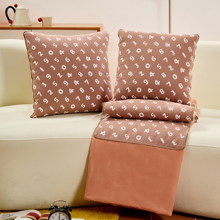 91家纺网 家纺一手货源 找家纺 （总）多米家居 2025新款多功能印花嗖系抱枕被