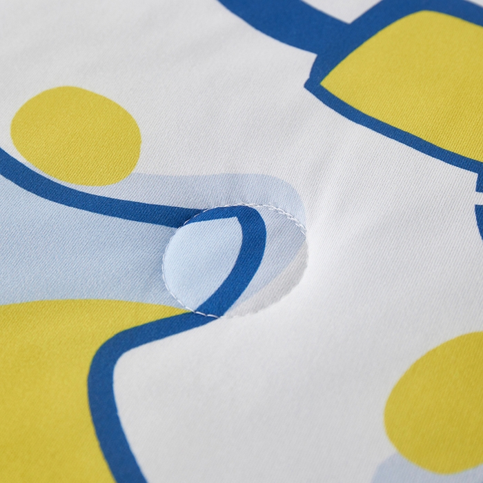 91家纺网 家纺一手货源 找家纺 荷马之梦 2025新款卡通数码印花大版针织棉儿童夏被-绵绵系列 太空漫步