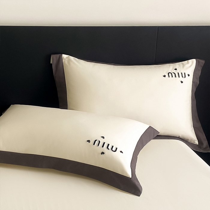 91家纺网 家纺一手货源 找家纺 理想家家纺 2025新款水洗真丝缪缪云朵棉四件套 缪缪-咖