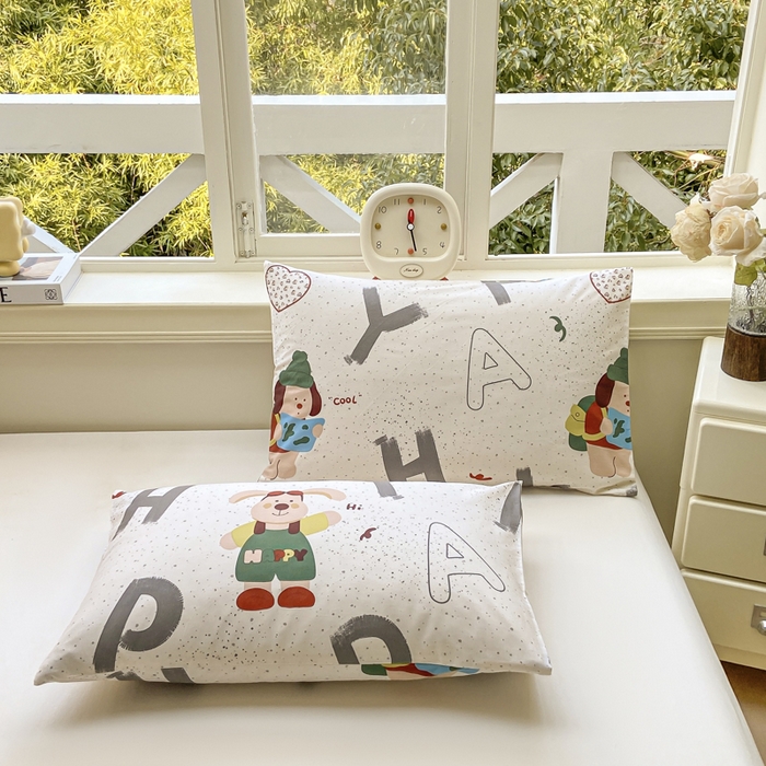 91家纺网 家纺一手货源 找家纺 沃尔居 2025新款双面全棉印花夏被可机洗小清新纯棉夏凉被薄被芯空调被子 蒙奇奇-米