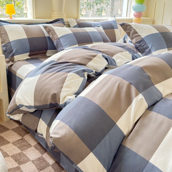 91家纺网 家纺一手货源 找家纺 佑佳家纺 2025年新款铂金棉芦荟棉学生三件套四件套 单被套 单枕套「支持定做各种尺寸」 威尼斯