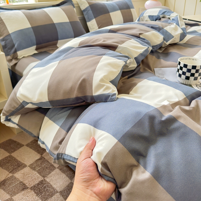 91家纺网 家纺一手货源 找家纺 佑佳家纺 2025年新款铂金棉芦荟棉学生三件套四件套 单被套 单枕套「支持定做各种尺寸」 威尼斯