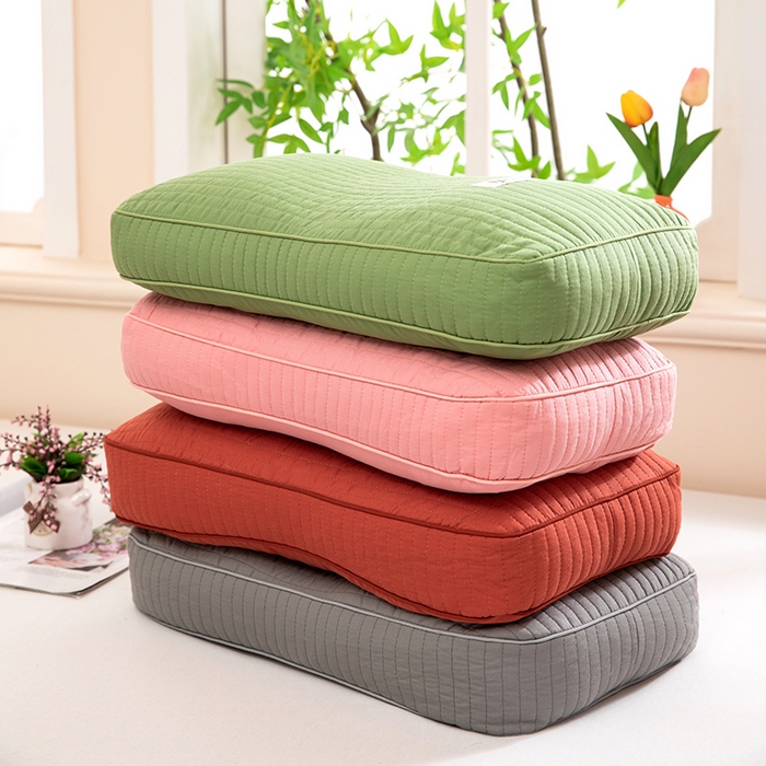 91家纺网 家纺一手货源 找家纺 （总）2025新款纯棉韩式纯荞麦枕 枕头枕芯