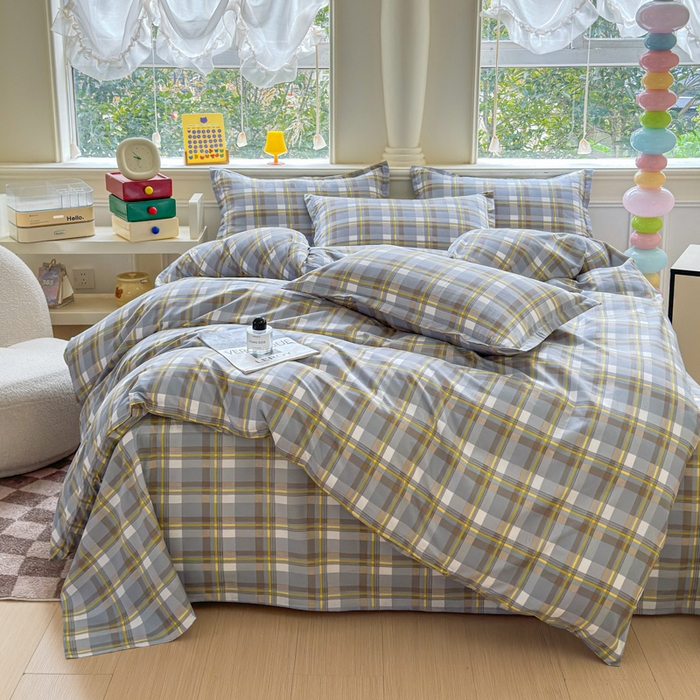 91家纺网 家纺一手货源 找家纺 佑佳家纺 2025年新款铂金棉芦荟棉学生三件套四件套 单被套 单枕套「支持定做各种尺寸」 罗密欧