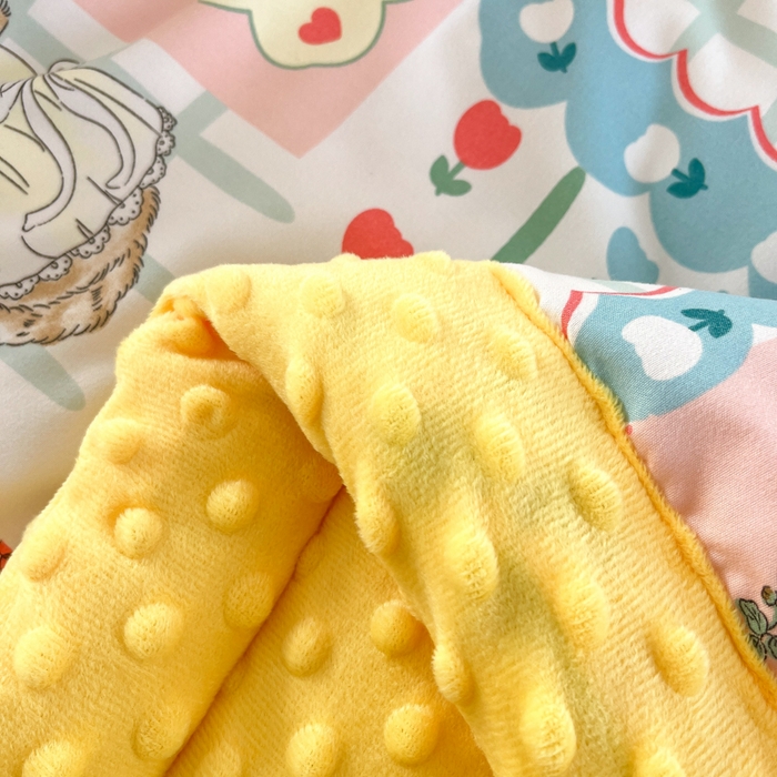 91家纺网 家纺一手货源 找家纺 爱宝被业 2025新款A类凉感豆豆绒羽丝棉夏被 猫狗之家