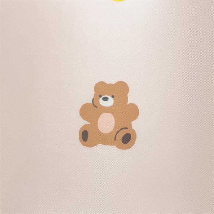 91家纺网 家纺一手货源 找家纺 雯豆家纺 2025夏季新品碳光冰丝凉席床笠款三件套印花小清新绑带冰丝席床罩 碳光冰丝席-床笠款-咖啡小熊