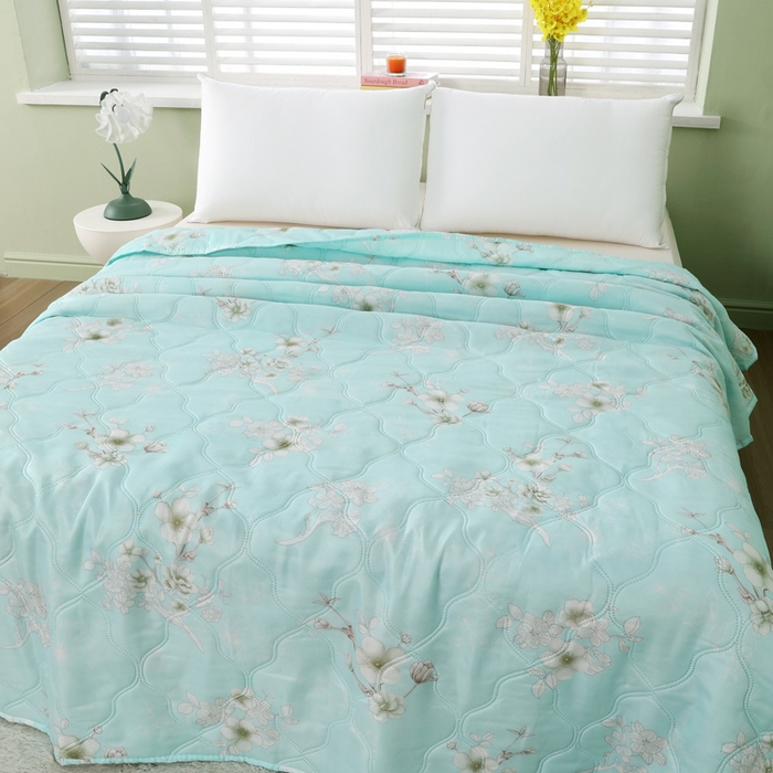 91家纺网 家纺一手货源 找家纺 太阳树家纺 2025钻石绒便宜夏被夏凉被空调被超声波压花礼品直播供应链引流爆款 梨花