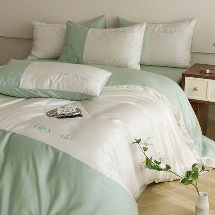 91家纺网 家纺一手货源 找家纺 （总）金奇达2025新款【黛拉】-茧养莱赛尔四件套（标准号全网控价（折后券后）不低于228元）