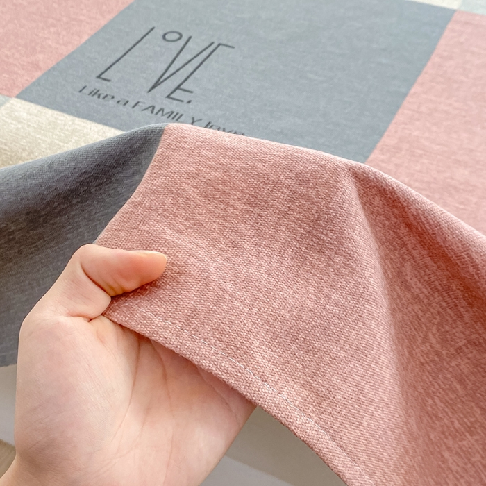 91家纺网 家纺一手货源 找家纺 米柳2025新款原棉老粗布凉席系列 色彩大格