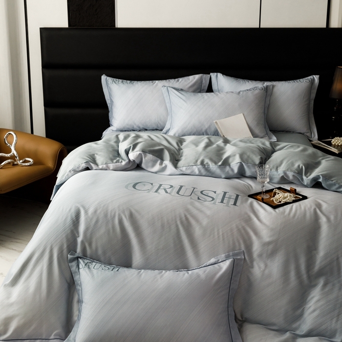 91家纺网 家纺一手货源 找家纺 金奇达2025新款【露娜】-轻氧水光天丝棉四件套（标准号全网控价（折后券后）不低于298元） 露娜-名望蓝