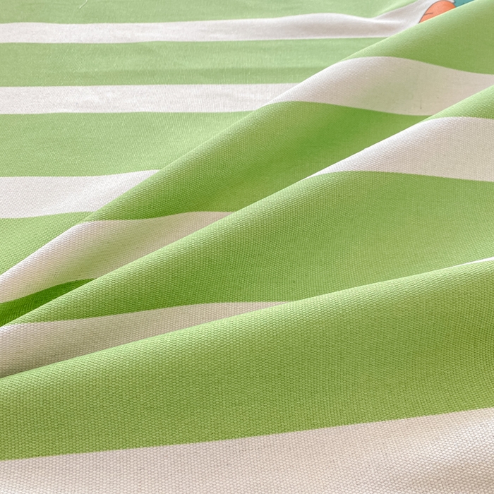 91家纺网 家纺一手货源 找家纺 米柳2025新款原棉老粗布凉席系列 条纹萝卜