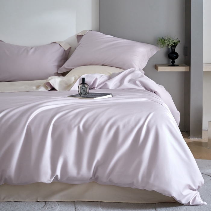 91家纺网 家纺一手货源 找家纺 （总）金奇达2025新款【可芙】-轻氧水光天丝棉四件套（标准号全网控价（折后券后）不低于238元）