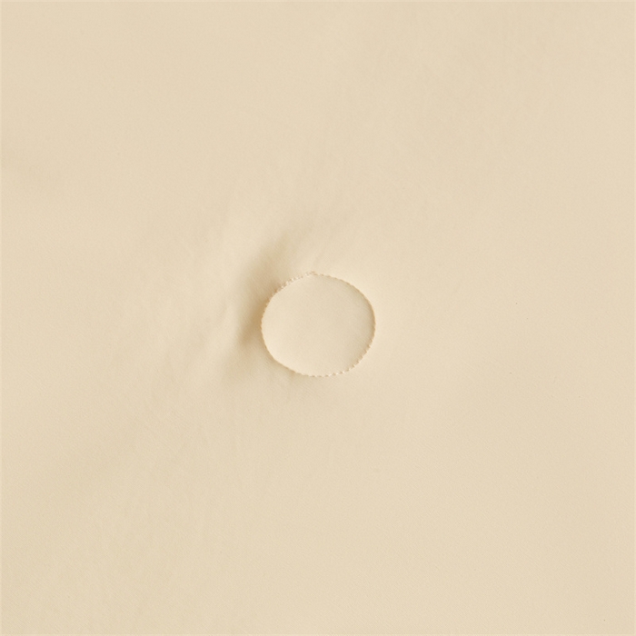 91家纺网 家纺一手货源 找家纺 雯豆家纺 2025夏季新品100%锦纶纯色凉感夏被空调被7A抗菌薄被子可机洗被芯 小冰皮锦纶夏被-杏子米