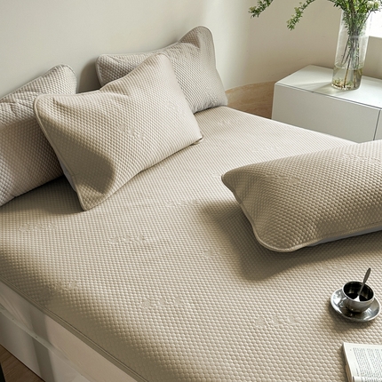 91家纺网 家纺一手货源 找家纺 （总）凉百百 2025新款3D豆豆凉感凉席系列-小米粒