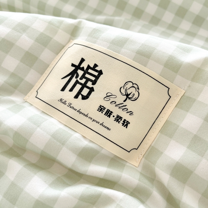 91家纺网 家纺一手货源 找家纺 爱宝被业 2025新款无印风新疆棉花夏被 100%新疆棉花 远山