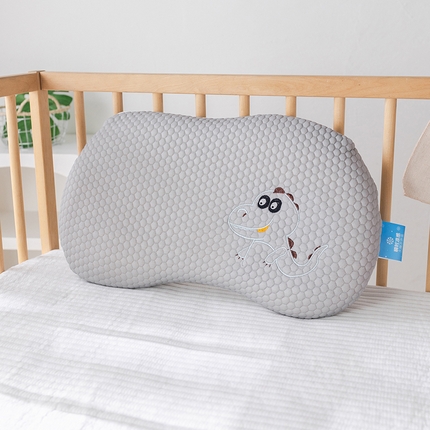  2025新款慢回弹冰豆凉枕枕头枕芯 豌豆冰枕 灰