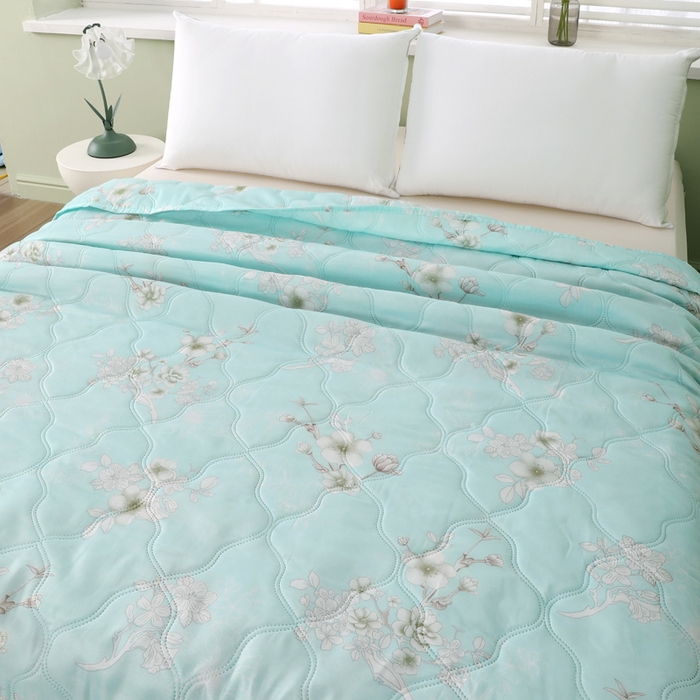 91家纺网 家纺一手货源 找家纺 太阳树家纺 2025钻石绒便宜夏被夏凉被空调被超声波压花礼品直播供应链引流爆款 梨花