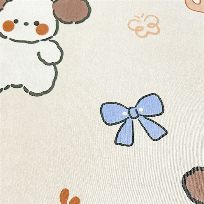 91家纺网 家纺一手货源 找家纺 雯豆家纺 2025夏季新品冰藤印花床笠三件套加厚冰丝软藤席小清新印花床罩单件 冰藤席-床笠款-熊熊幻想