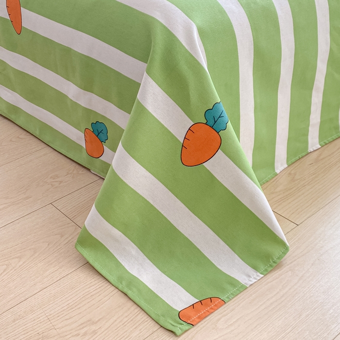 91家纺网 家纺一手货源 找家纺 米柳2025新款原棉老粗布凉席系列 条纹萝卜