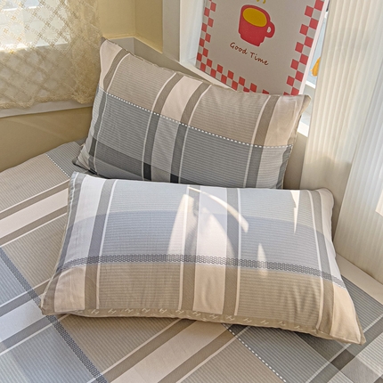 91家纺网 家纺一手货源 找家纺 （总）棉生活家纺 2025新款ins全棉小清新系列单品枕套