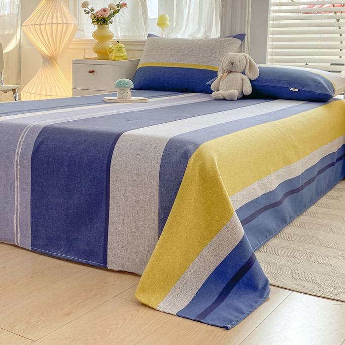 91家纺网 家纺一手货源 找家纺 米柳2025新款原棉老粗布凉席系列 极简风尚