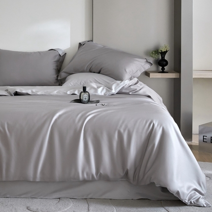金奇达2025新款【可芙】-轻氧水光天丝棉四件套（标准号全网控价（折后券后）不低于238元） 可芙-灰灰