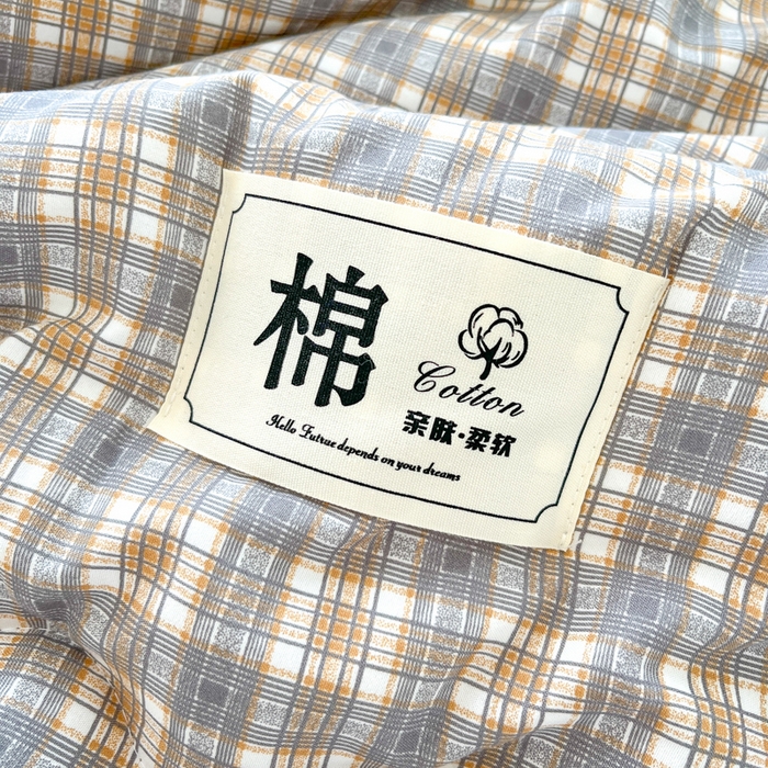 91家纺网 家纺一手货源 找家纺 爱宝被业 2025新款无印风新疆棉花夏被 100%新疆棉花 初见