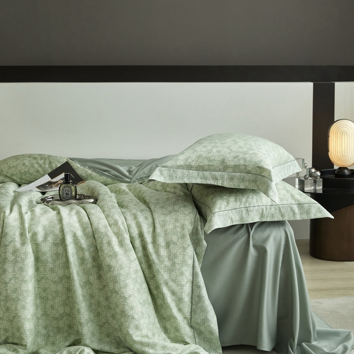 91家纺网 家纺一手货源 找家纺 金奇达2025新款【 巴赫之音】-茧养莱赛尔四件套（标准号全网控价（折后券后）不低于258元） 伊贝尔