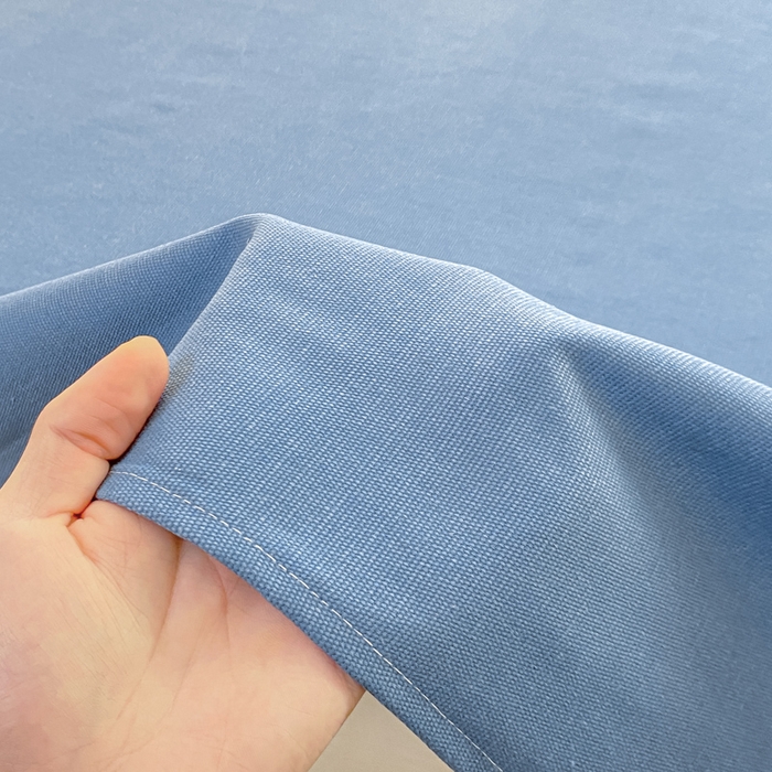 91家纺网 家纺一手货源 找家纺 米柳2025新款原棉老粗布凉席系列 海洋蓝