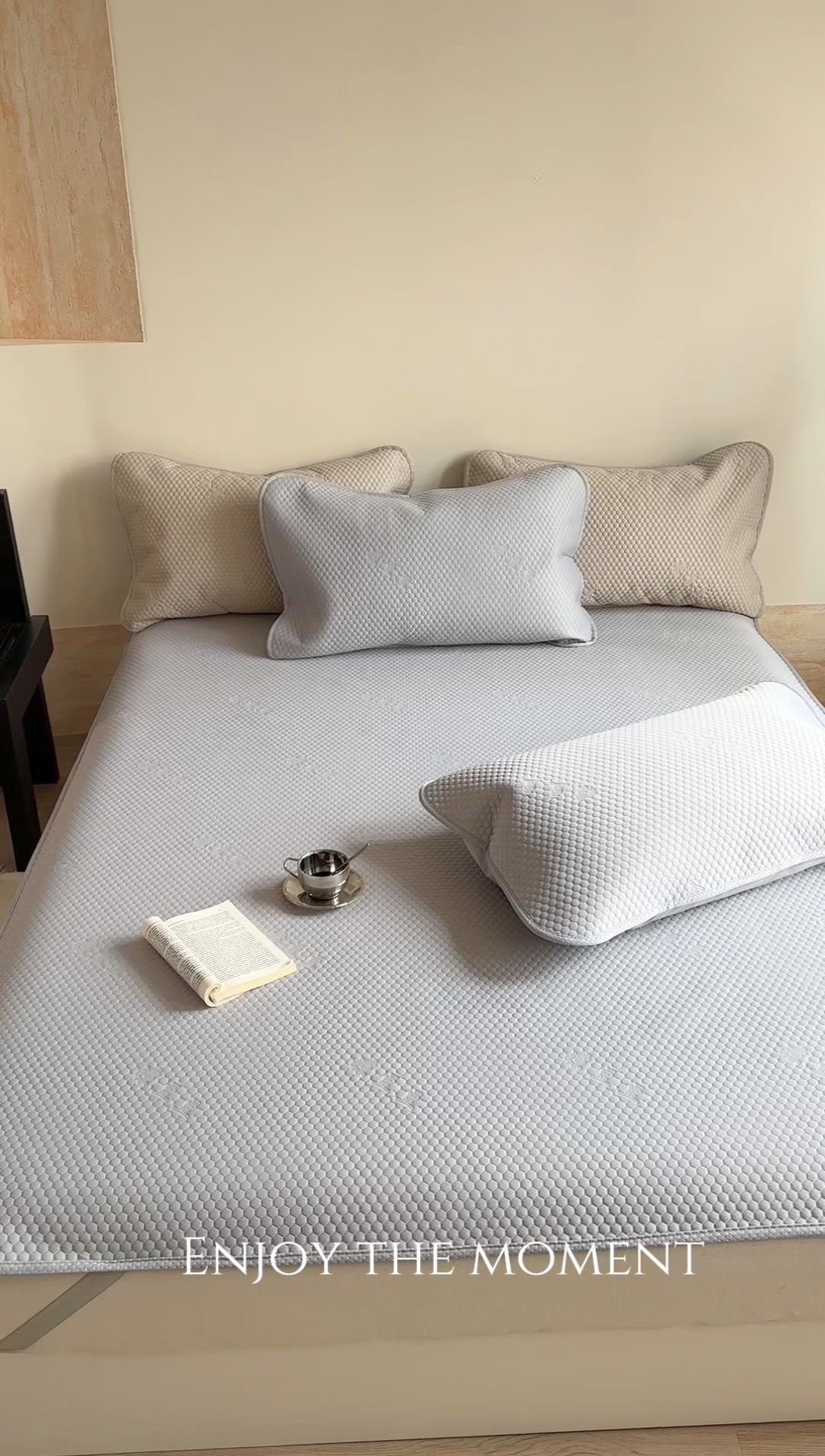 91家纺网 家纺一手货源 找家纺 （总）凉百百 2025新款3D豆豆凉感凉席系列-小米粒