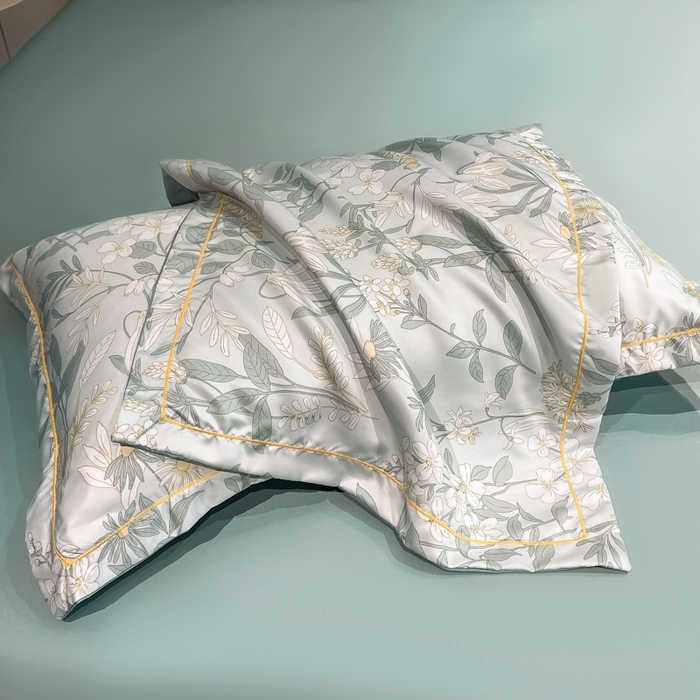 91家纺网 家纺一手货源 找家纺 佳品居 2025新款直播水洗天丝夏被冰丝夏凉被空调被四件套 赛林