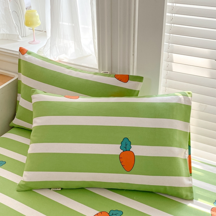 91家纺网 家纺一手货源 找家纺 米柳2025新款原棉老粗布凉席系列 条纹萝卜