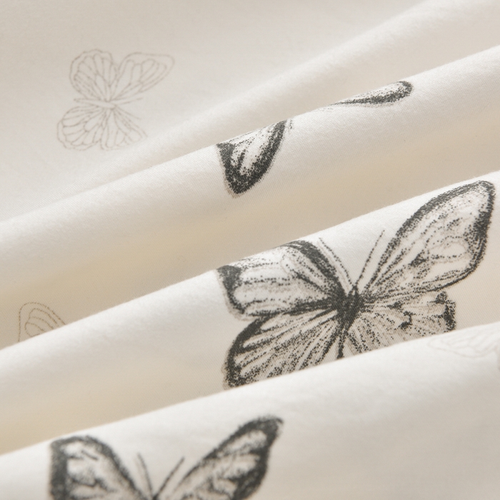 91家纺网 家纺一手货源 找家纺 （总）斯尔顿 2025新款水洗棉赫本风床盖四件套