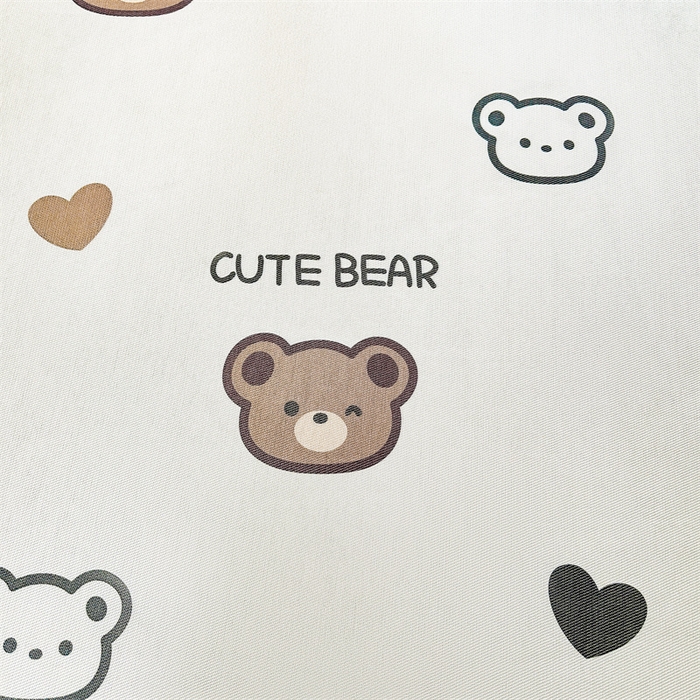 91家纺网 家纺一手货源 找家纺 雯豆家纺 2025夏季新品冰藤印花床笠三件套加厚冰丝软藤席小清新印花床罩单件 冰藤席-床笠款-波点小熊