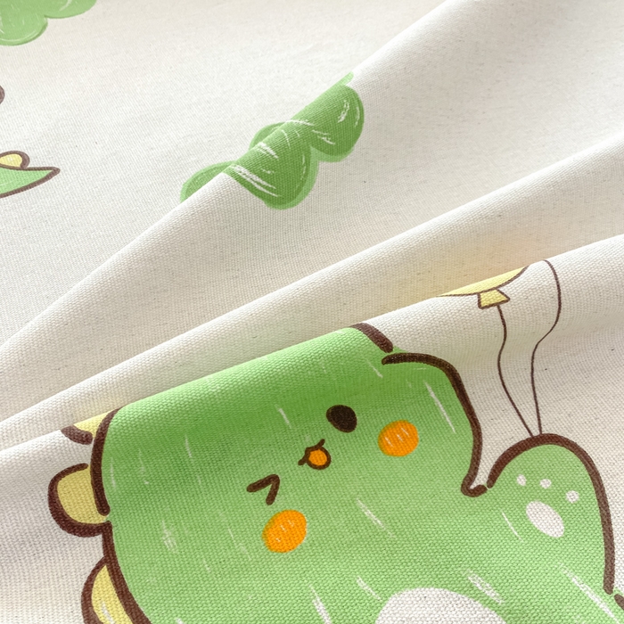 91家纺网 家纺一手货源 找家纺 米柳2025新款原棉老粗布凉席系列 小恐龙