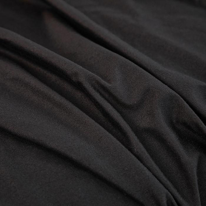 91家纺网 家纺一手货源 找家纺 共鸣沙发套 新款牛奶丝覆膜防水纯色系列沙发套 黑色