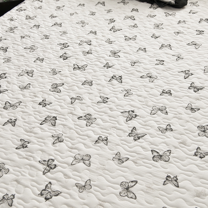 91家纺网 家纺一手货源 找家纺 （总）斯尔顿 2025新款水洗棉赫本风床盖四件套