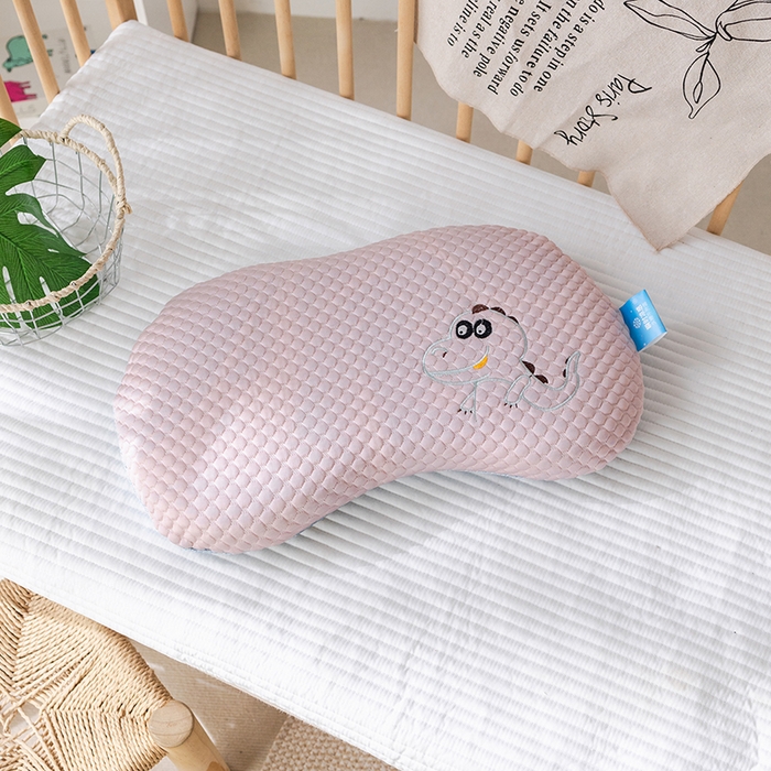 91家纺网 家纺一手货源 找家纺  2025新款慢回弹冰豆凉枕枕头枕芯 豌豆冰枕 粉