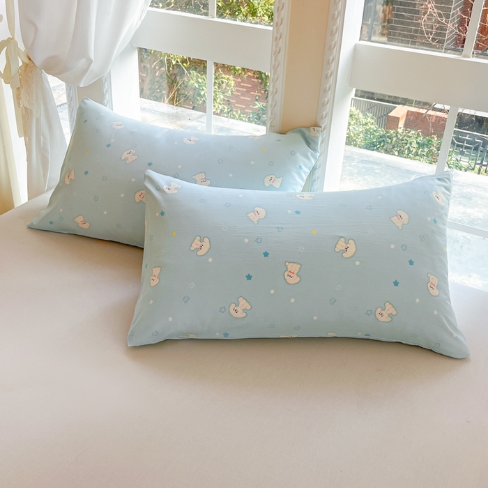 91家纺网 家纺一手货源 找家纺 星巴k家纺 2025糯糯棉A类大豆蛋白纤维夏凉被双层纱水洗棉夏被大豆被 小奶狗