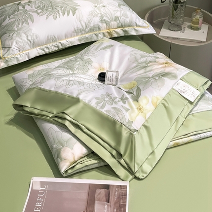 91家纺网 家纺一手货源 找家纺 （总）佳品居 2025新款直播水洗天丝夏被冰丝夏凉被空调被四件套