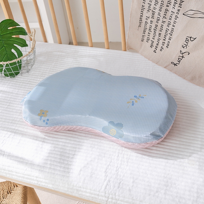 91家纺网 家纺一手货源 找家纺  2025新款慢回弹冰豆凉枕枕头枕芯 豌豆冰枕 粉