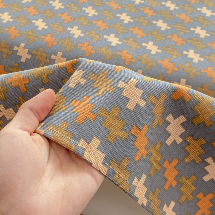 91家纺网 家纺一手货源 找家纺 米柳2025新款原棉老粗布凉席系列 摩尔