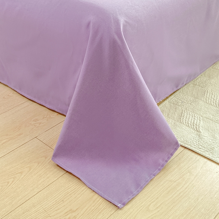 91家纺网 家纺一手货源 找家纺 米柳2025新款原棉老粗布凉席系列 香芋紫