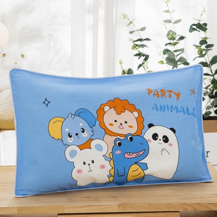 91家纺网 家纺一手货源 找家纺 大黄蜂家居家纺 2025新款纯棉卡通定位枕套 恐龙当家