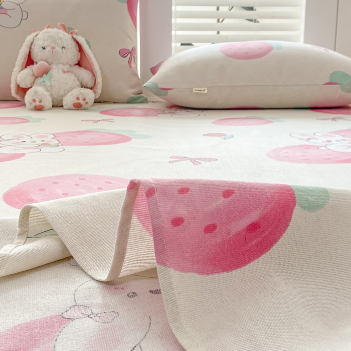 91家纺网 家纺一手货源 找家纺 （总）米柳2025新款原棉老粗布凉席系列