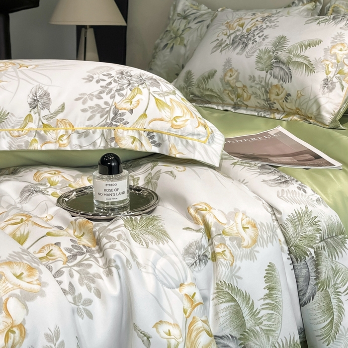 91家纺网 家纺一手货源 找家纺 （总）佳品居 2025新款直播水洗天丝夏被冰丝夏凉被空调被四件套